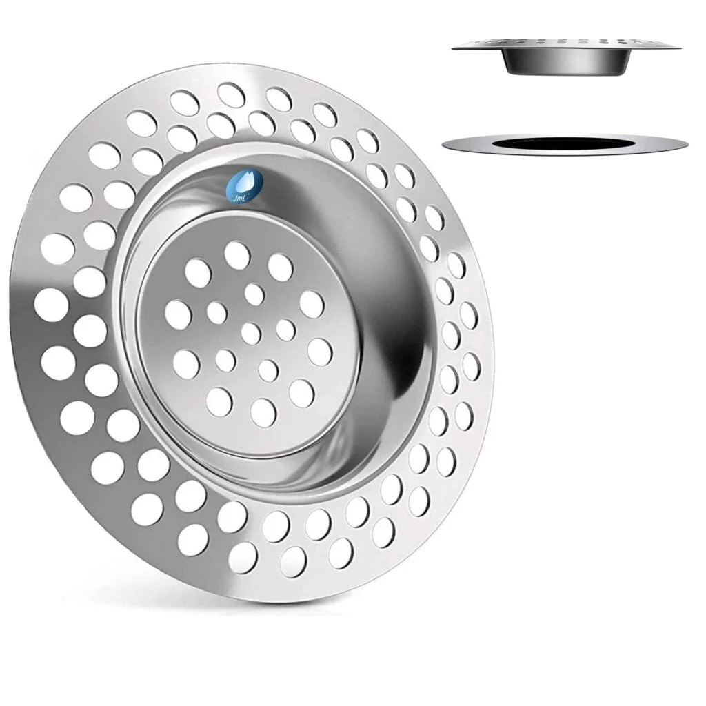 Filtres en inox7 cm pour évier, douche et baignoire