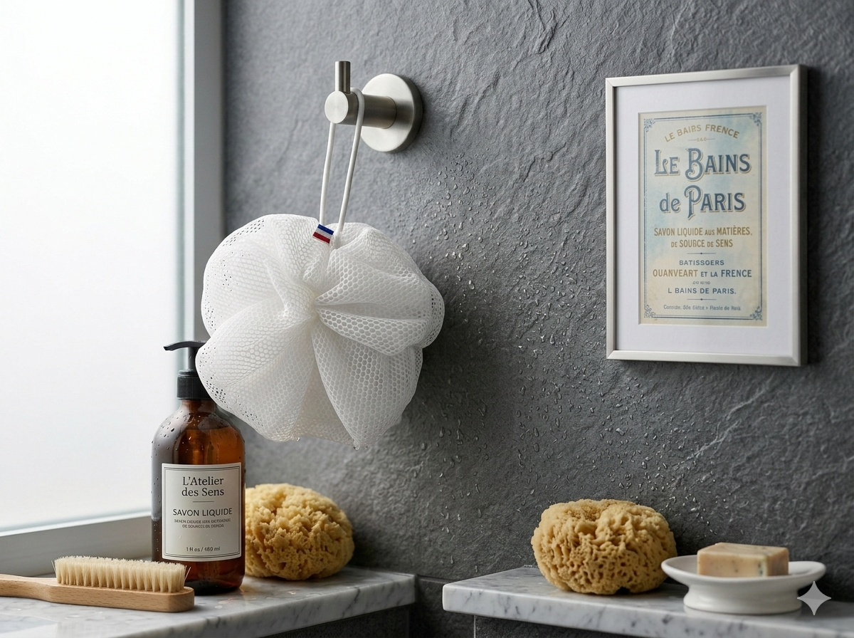 fleur de douche lavable